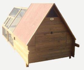 Flat Pack Multi-purpose House With Run 97x137x117cm